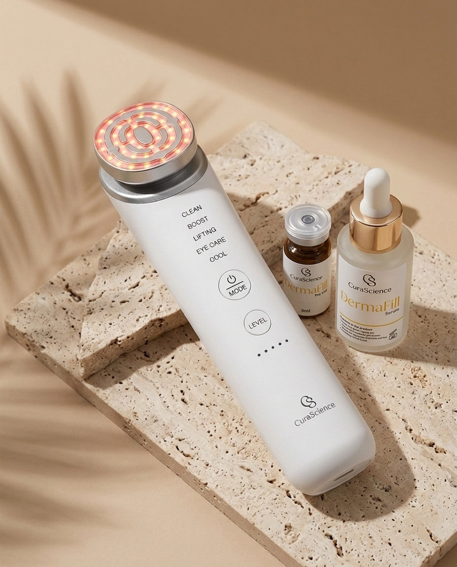 M4 with DermaFill Pro Vial and Serum